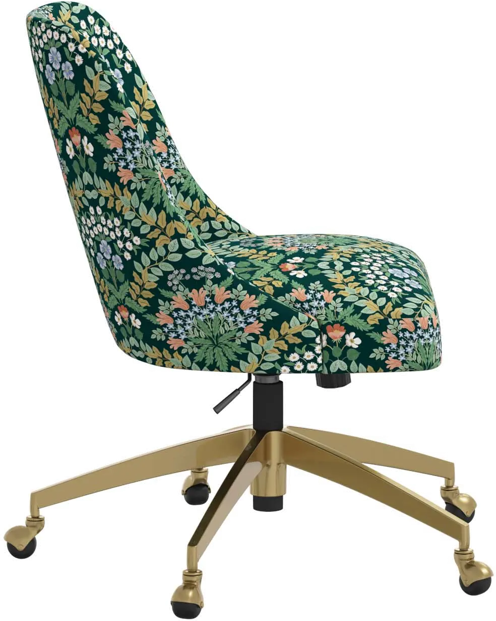 Rifle Paper Co. Oxford Bramble Emerald Office Chair