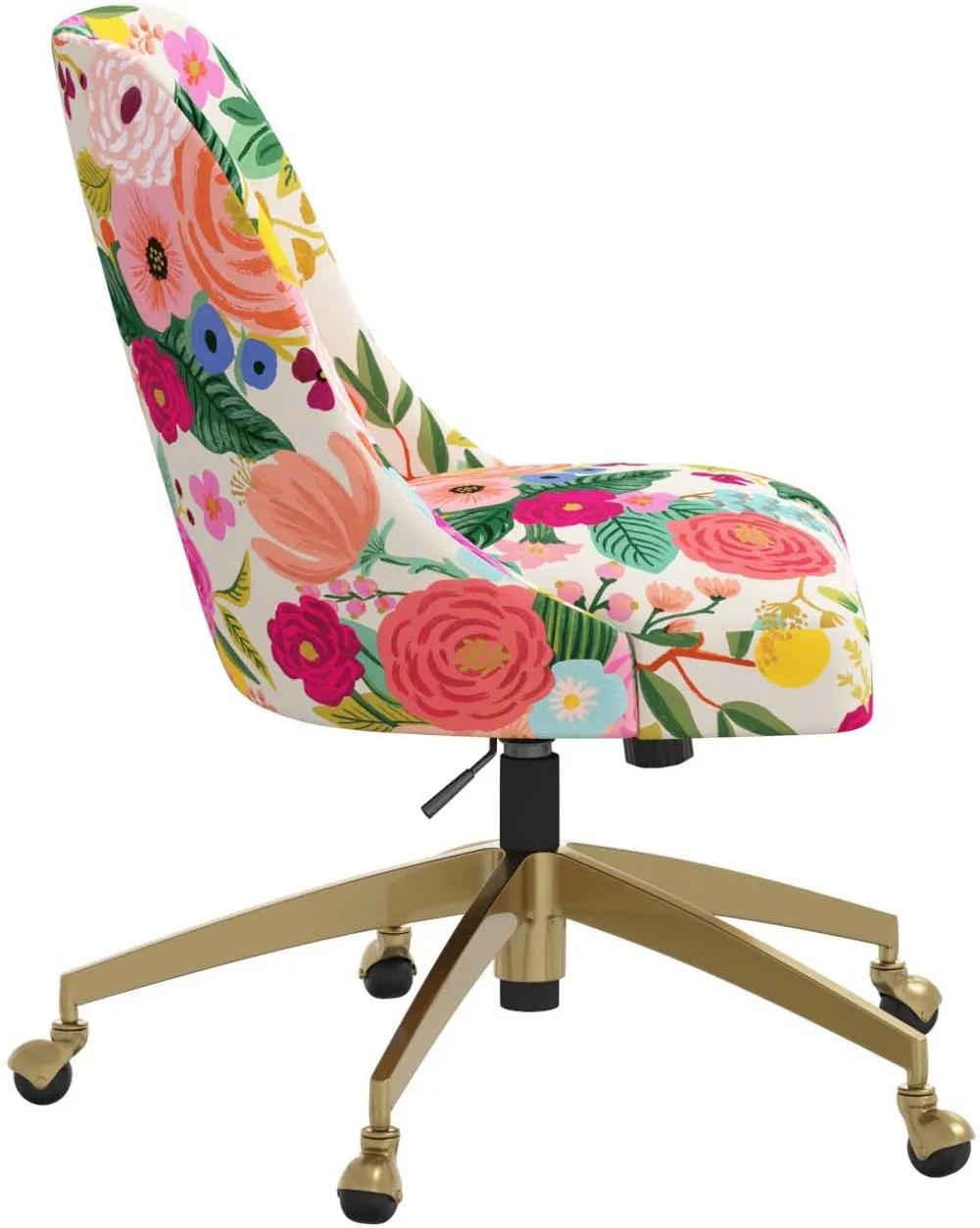 Rifle Paper Co. Oxford Garden Party Pink Office Chair