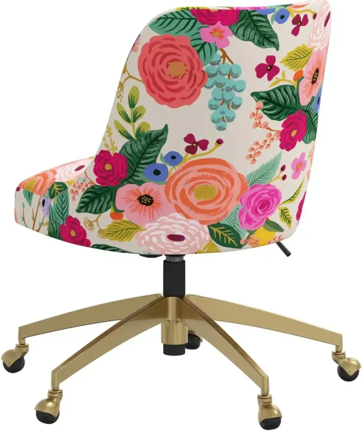 Rifle Paper Co. Oxford Garden Party Pink Office Chair