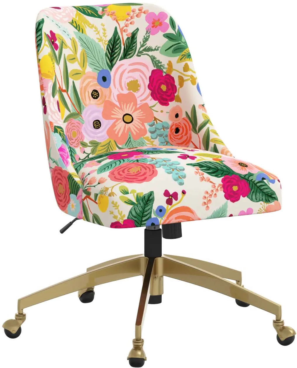 Rifle Paper Co. Oxford Garden Party Pink Office Chair