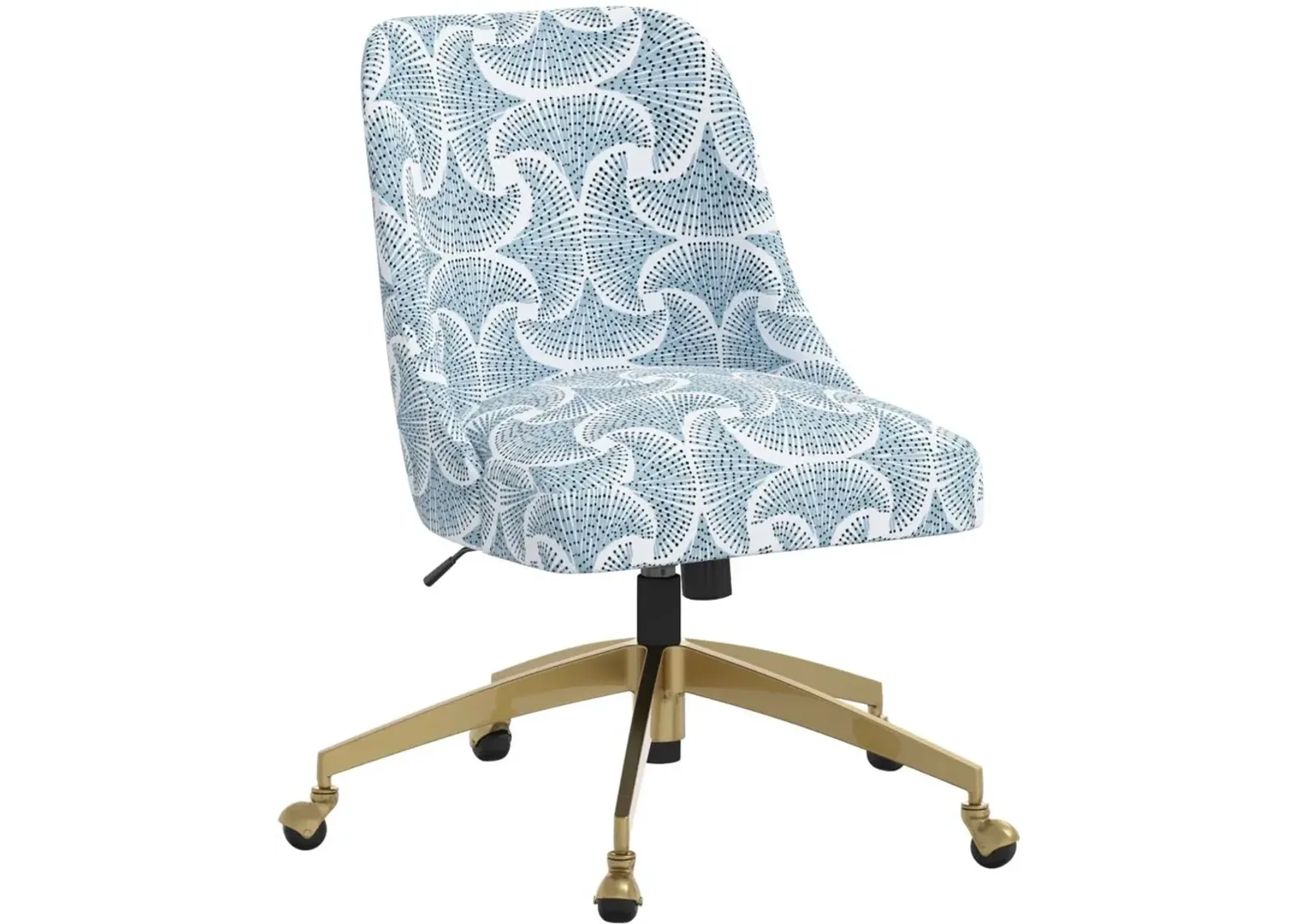 Elissa Sea Fan Blue Office Chair