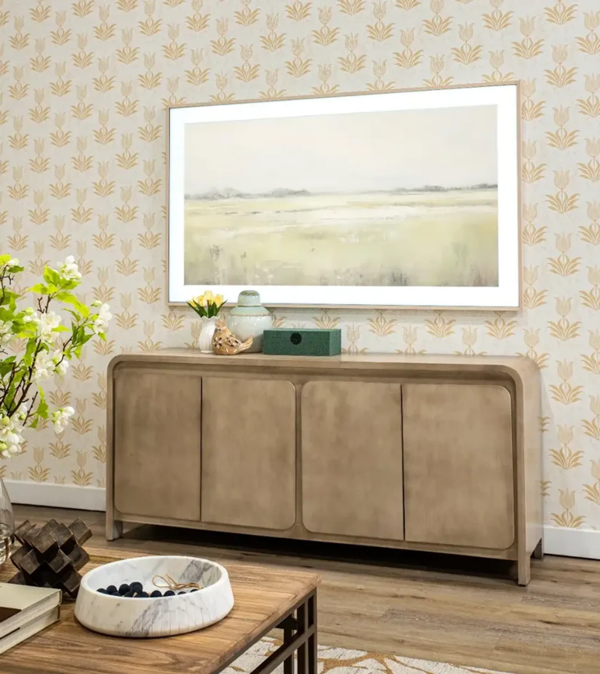 Azalea Beige 5 Piece Power Reclining Sectional Rc Willey | Furniture.com