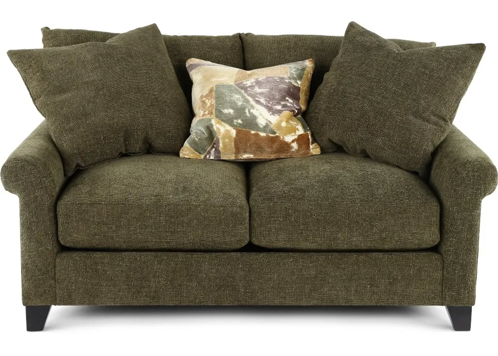 Owen Olive Green Loveseat