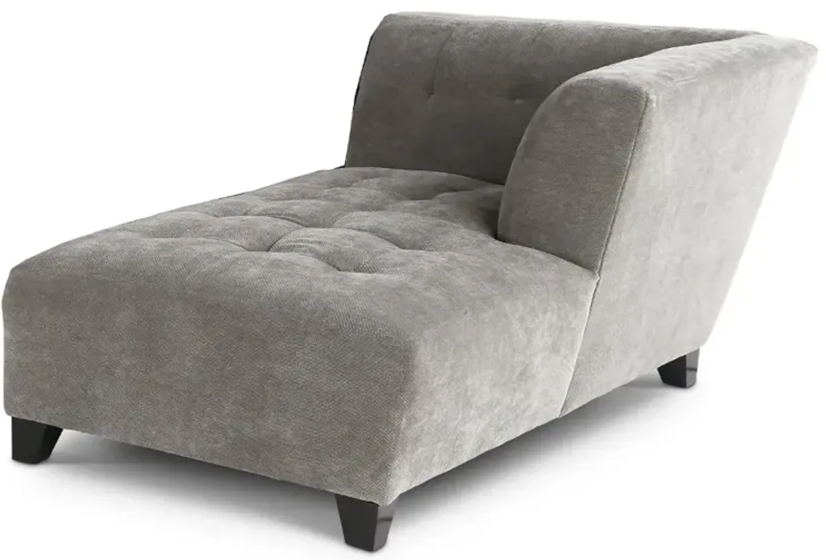 Belaire Gray Right-Facing Chaise