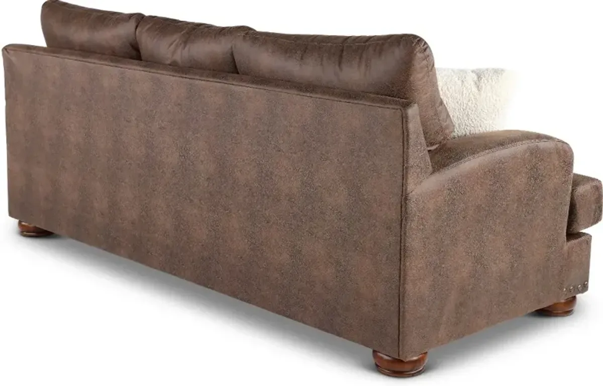 Canyon Brown Sofa