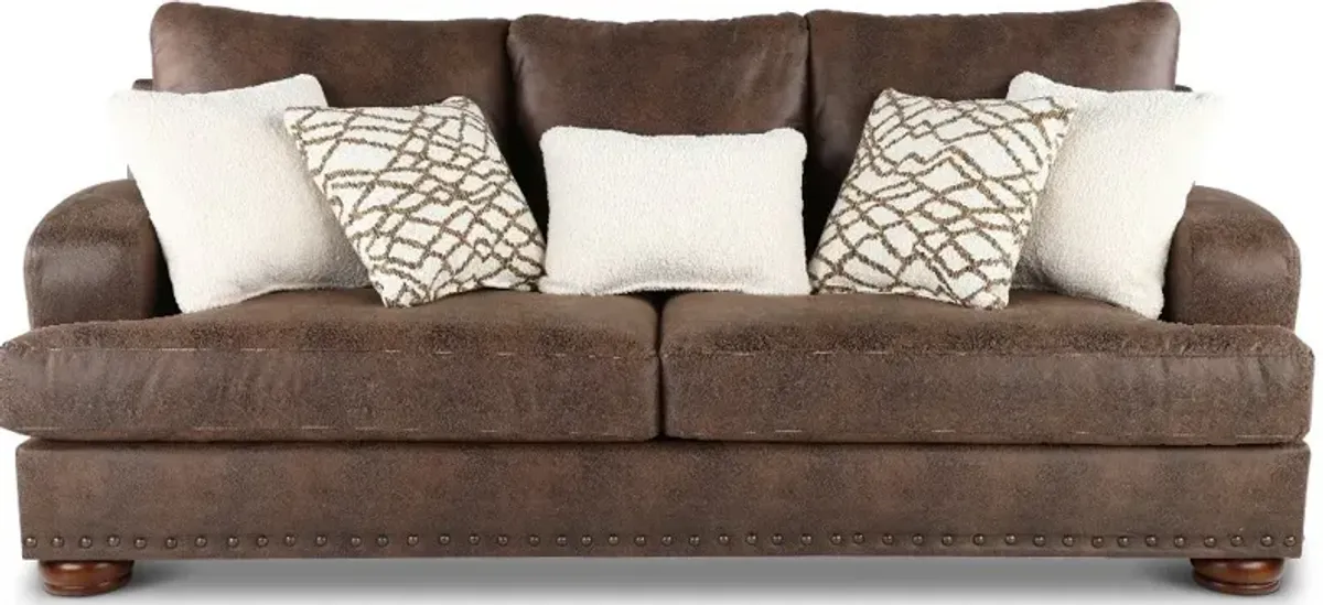 Canyon Brown Sofa