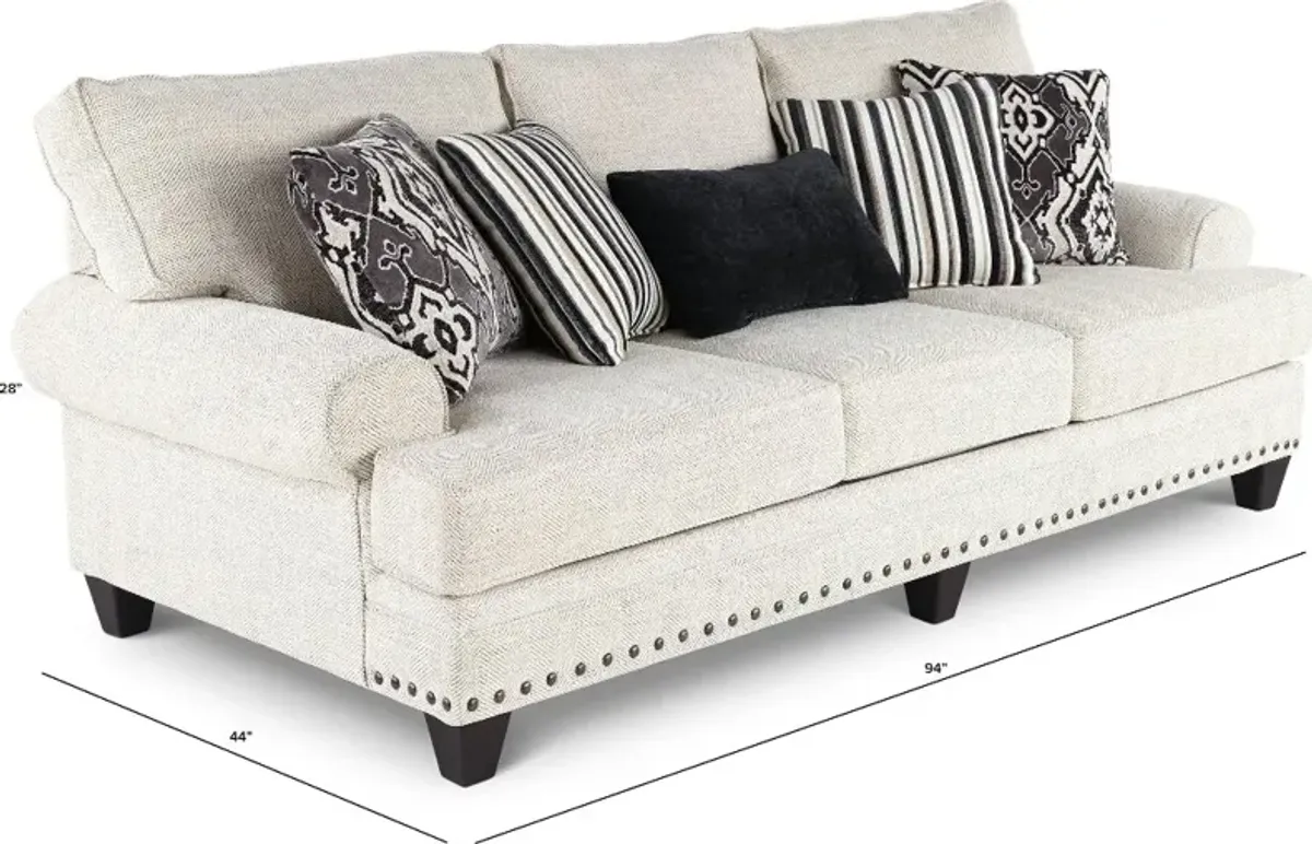 Escalante Cream Sofa