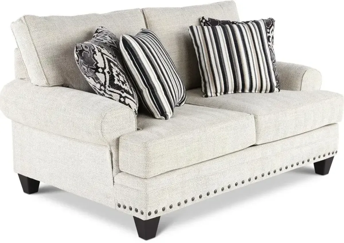 Escalante Cream Loveseat