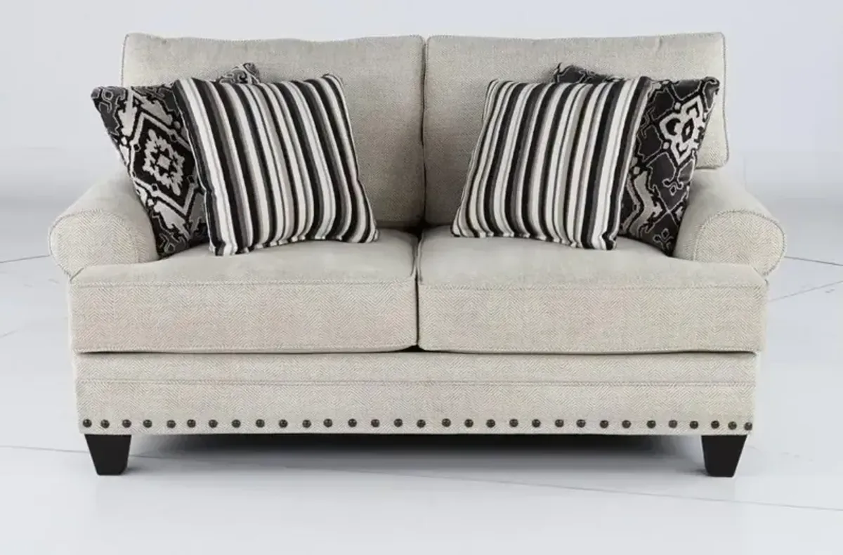 Escalante Cream Loveseat