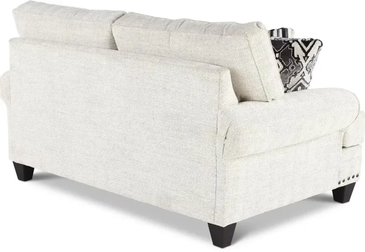 Escalante Cream Loveseat