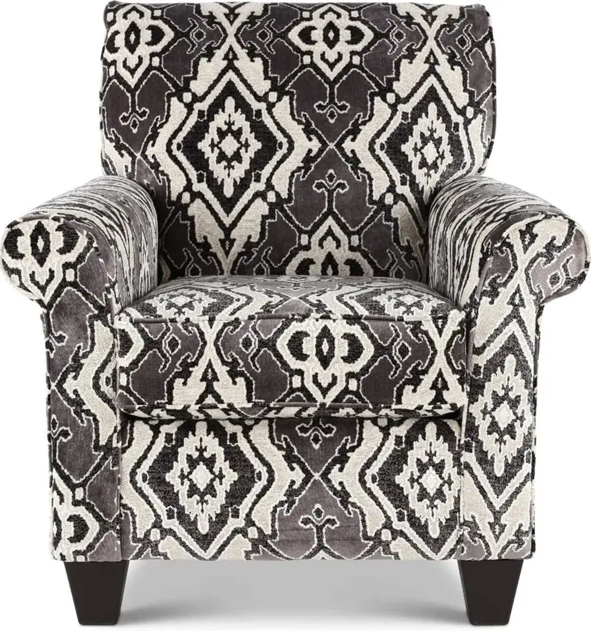 Escalante Black and Cream Accent Chair