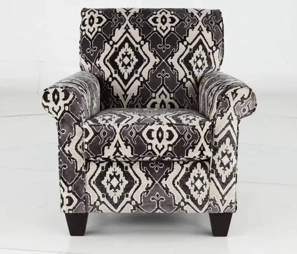 Escalante Black and Cream Accent Chair