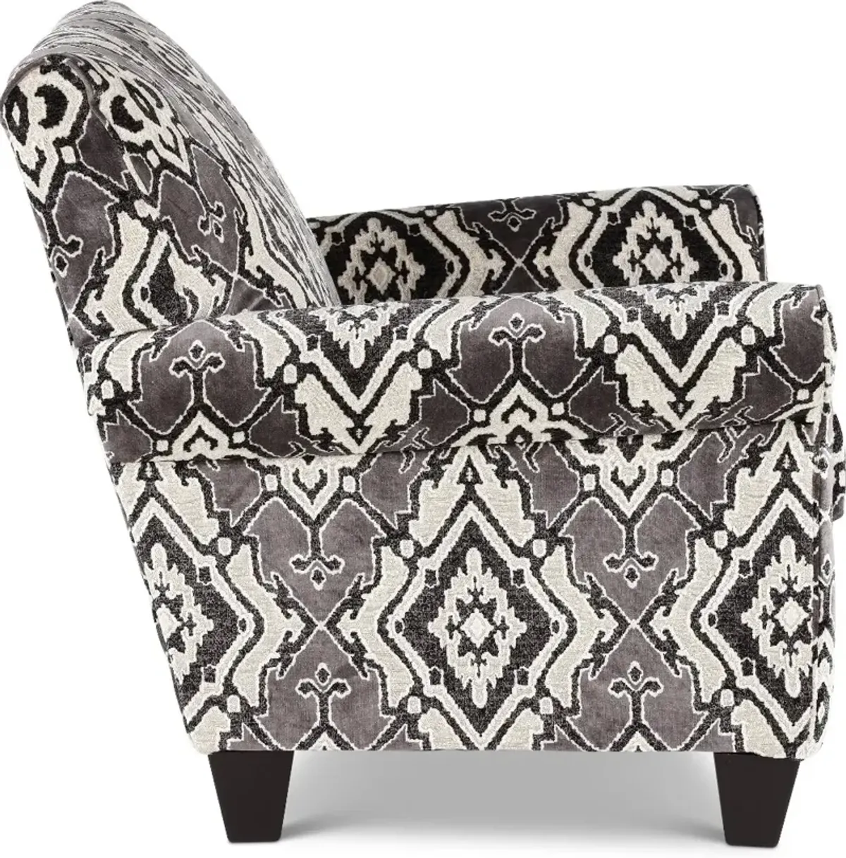 Escalante Black and Cream Accent Chair