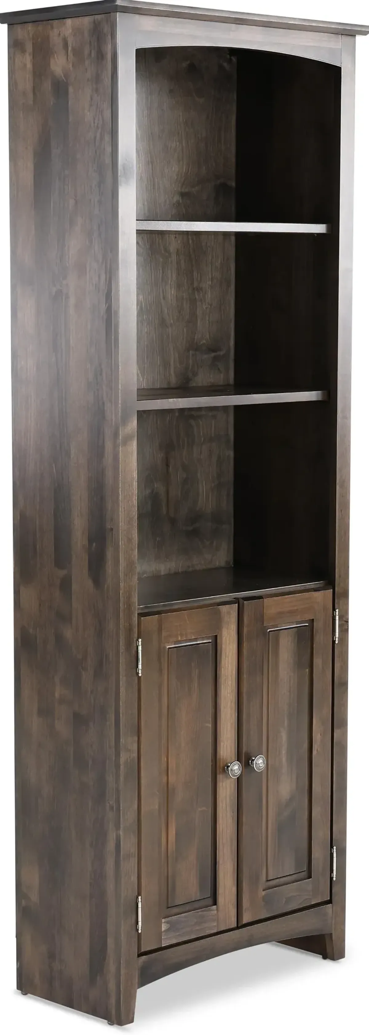 Universal Dark Brown Bookcase Pier