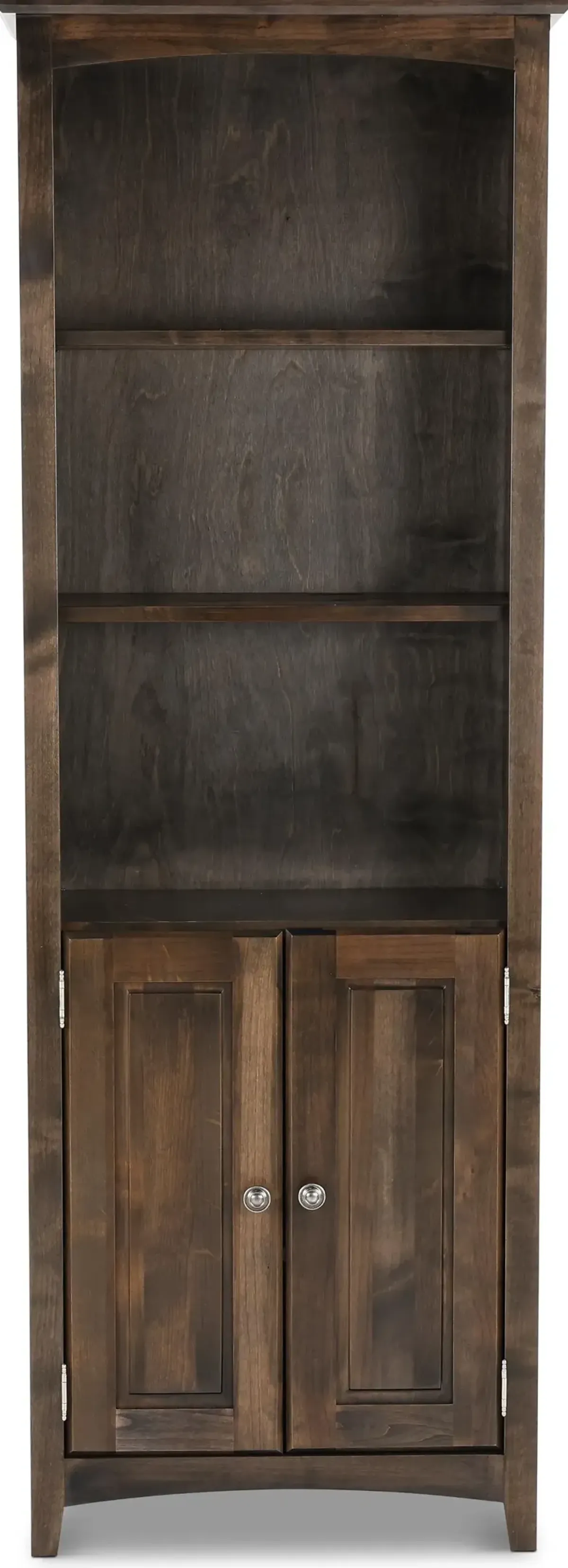 Universal Dark Brown Bookcase Pier