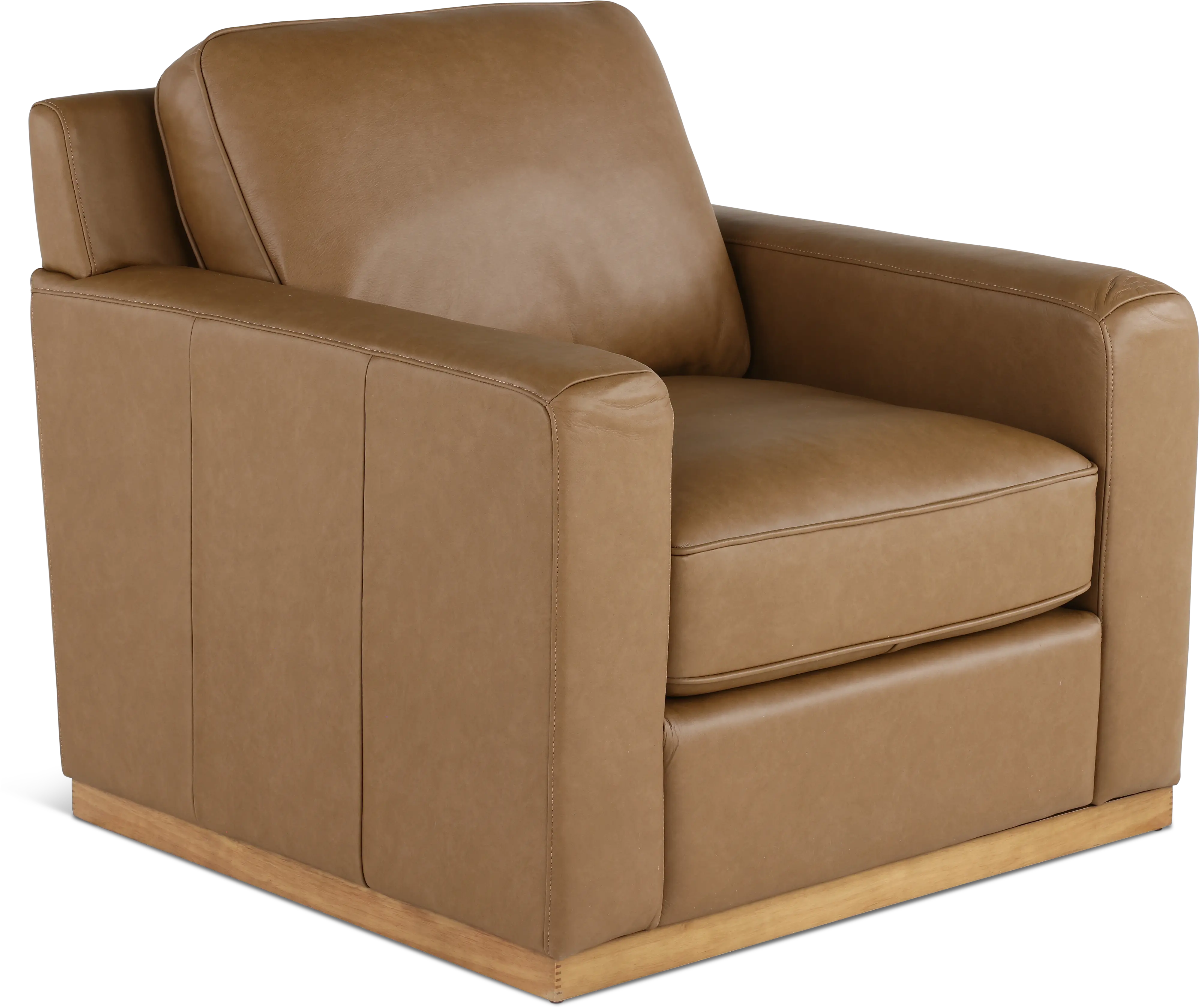 Mason Brown Leather Chair