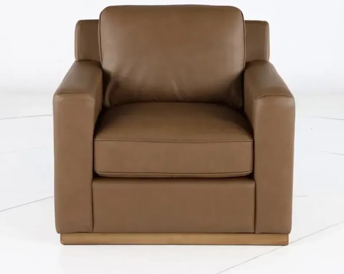 Mason Brown Leather Chair