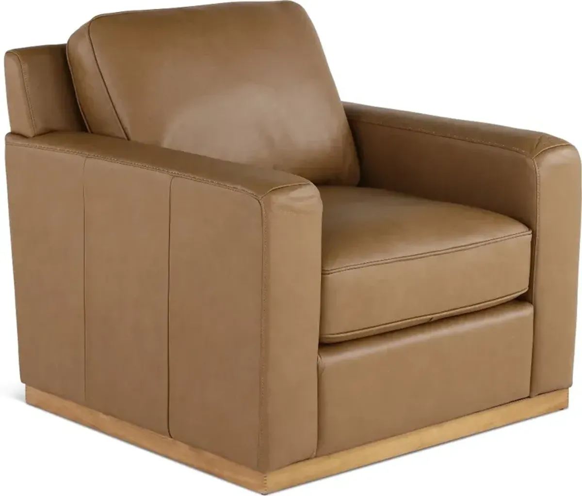 Mason Brown Leather Chair