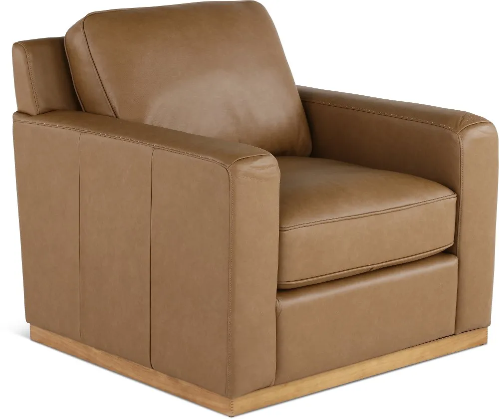 Mason Brown Leather Chair