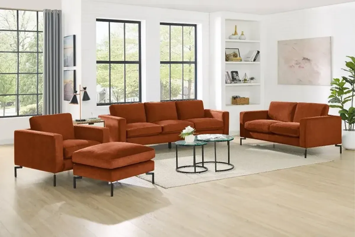 Tribeca Spice Loveseat