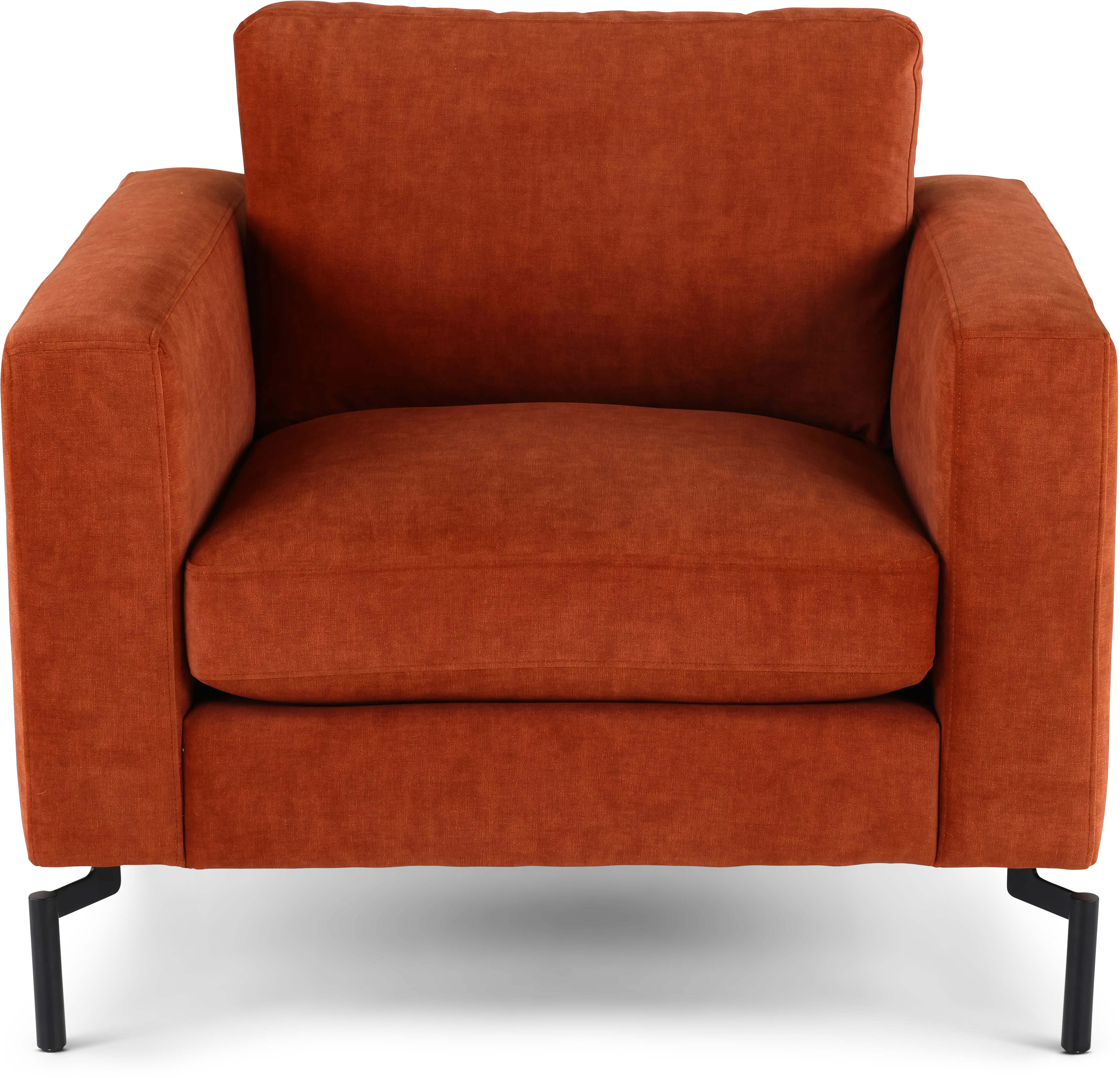 Tribeca Rust Orange Chair
