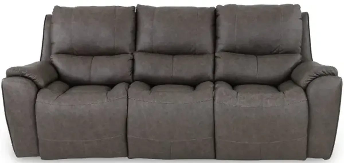 True Grit Greystone Power Reclining Sofa