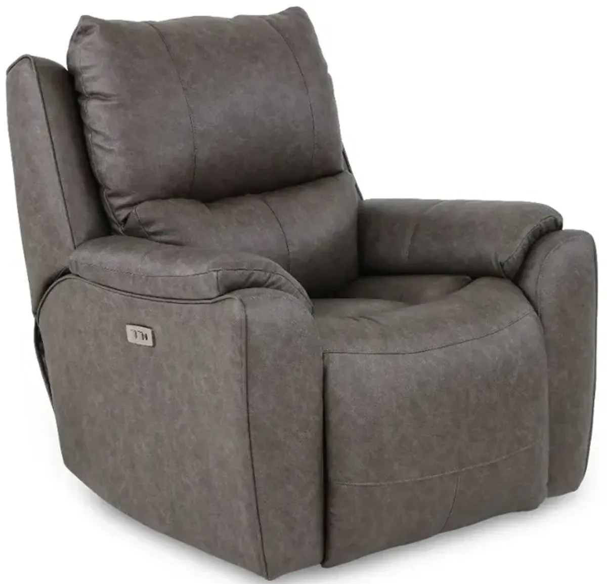 True Grit Greystone Power Rocker Recliner