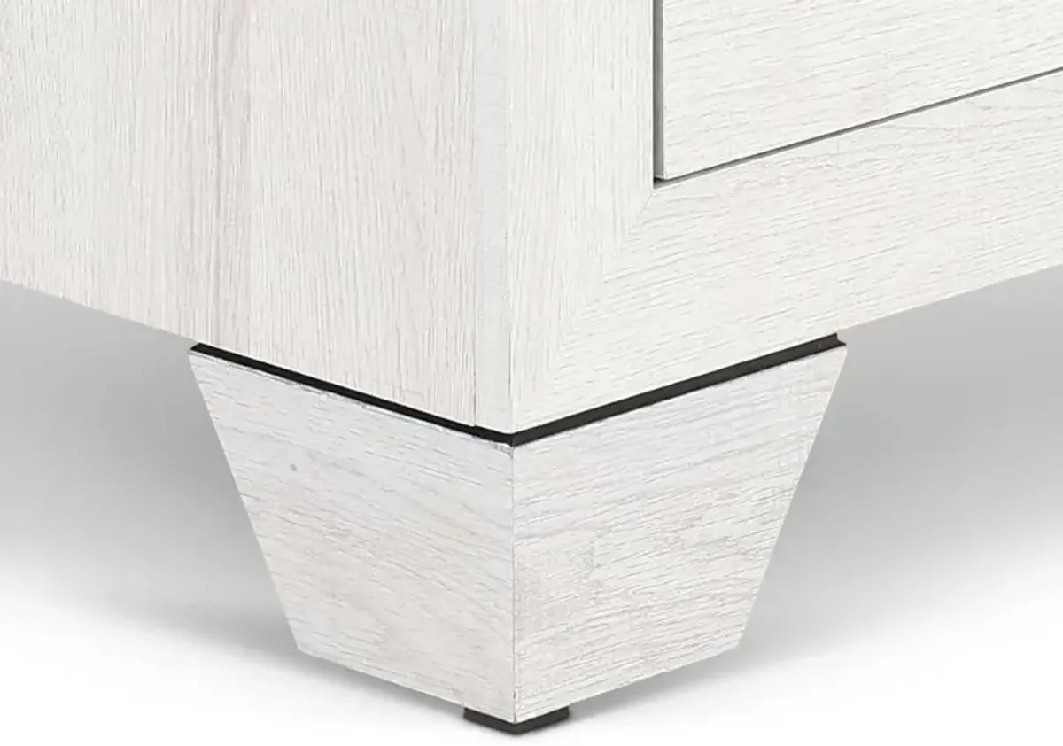 Alix White Youth Chest of Drawers