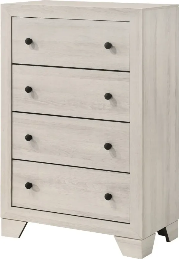 Alix White Youth Chest of Drawers