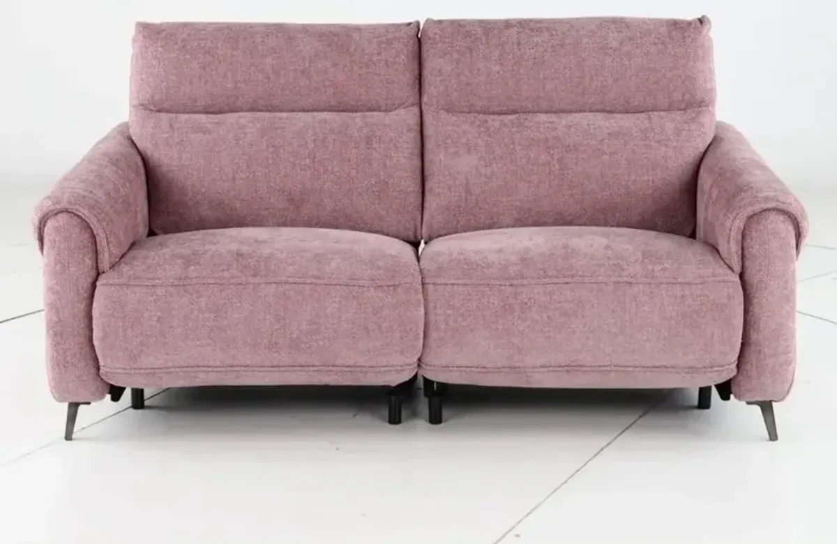 Parisian Rose Power Reclining Loveseat