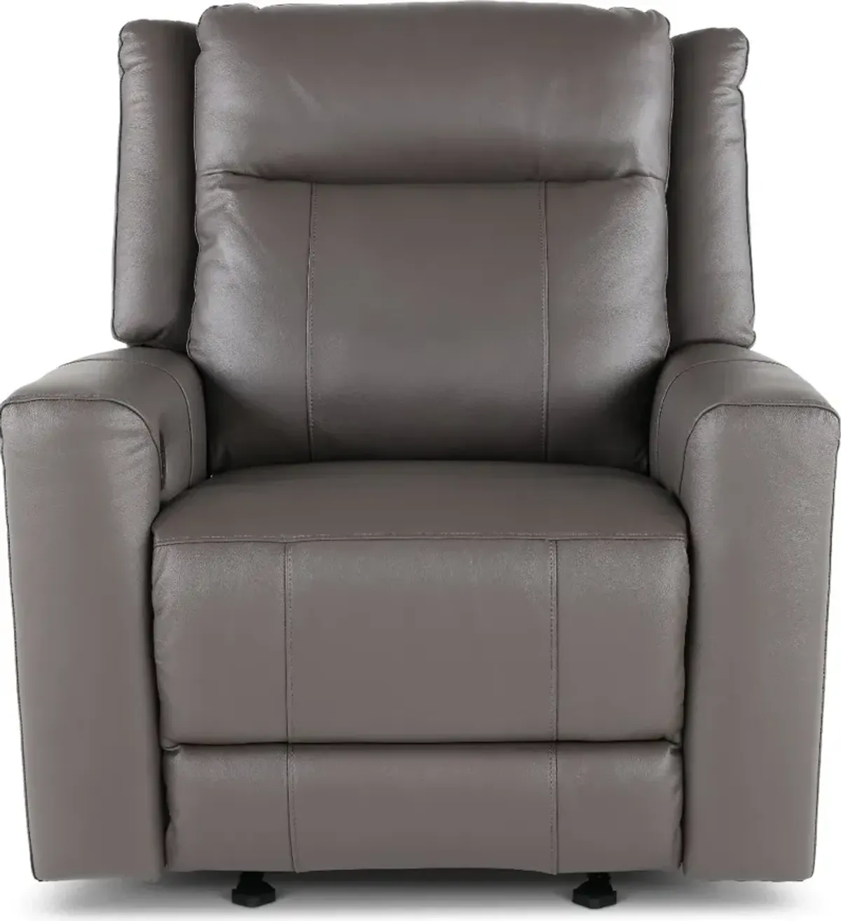 Madras Gray Glider Recliner