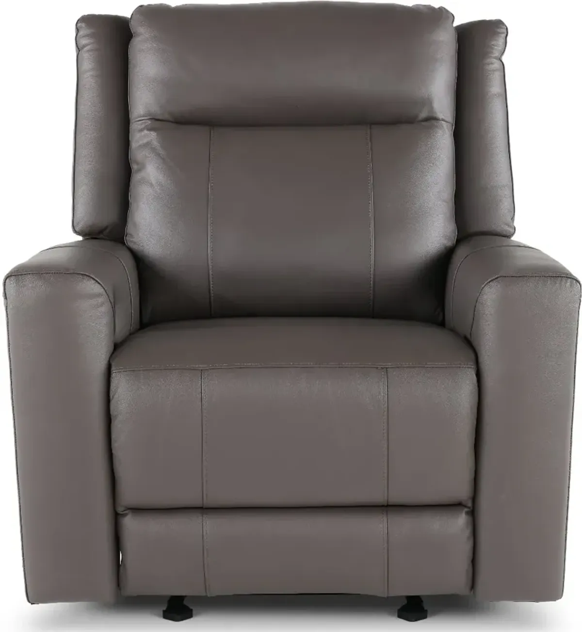 Madras Gray Glider Recliner