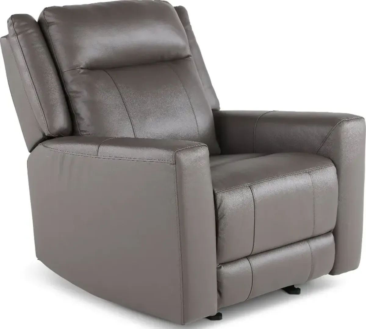 Madras Gray Glider Recliner