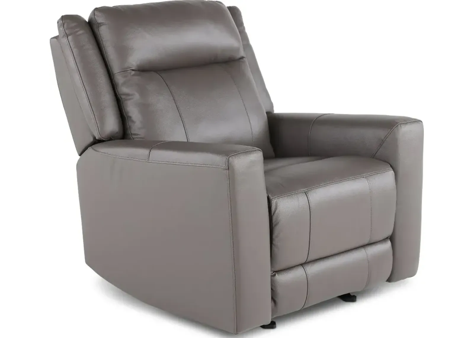 Madras Gray Glider Recliner