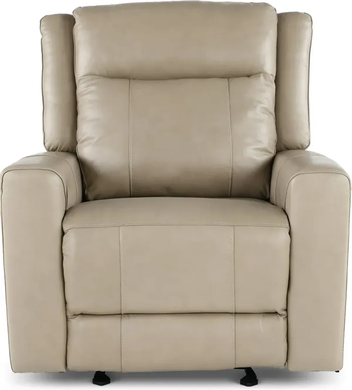 Madras Taupe Glider Recliner