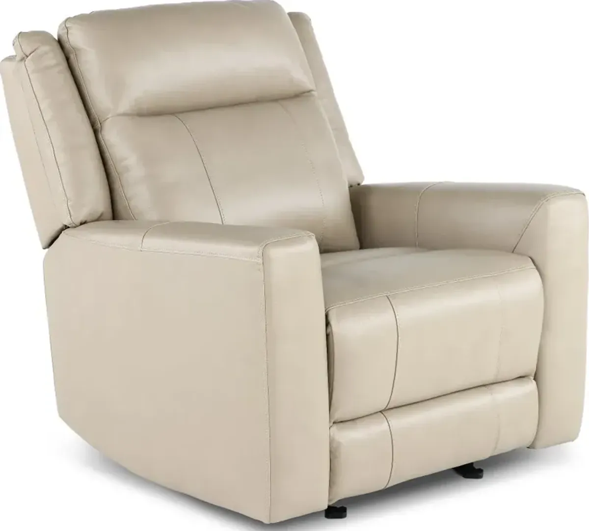 Madras Taupe Glider Recliner