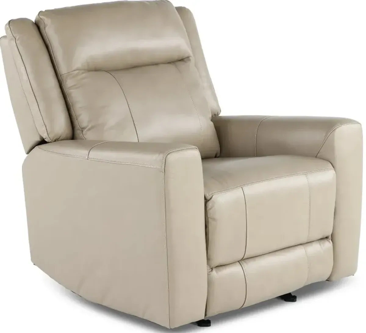 Madras Taupe Glider Recliner