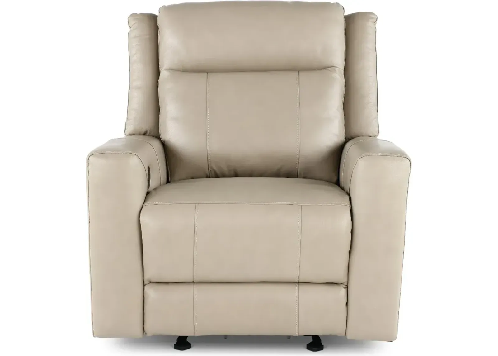 Madras Taupe Glider Recliner