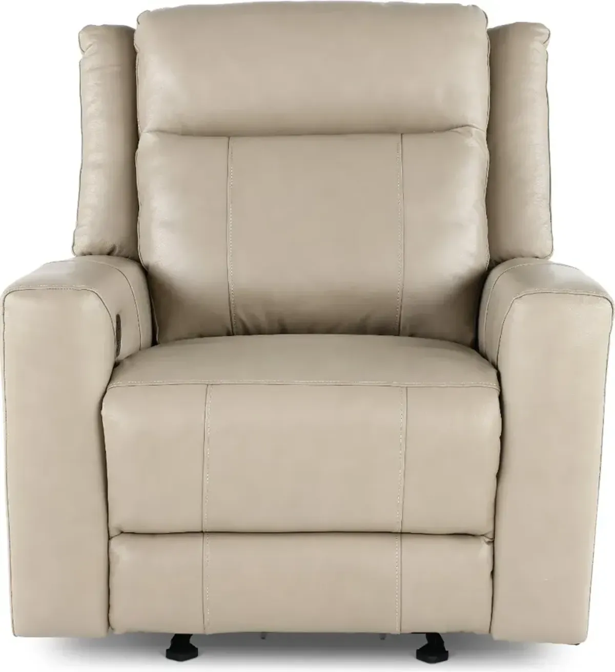 Madras Taupe Glider Recliner