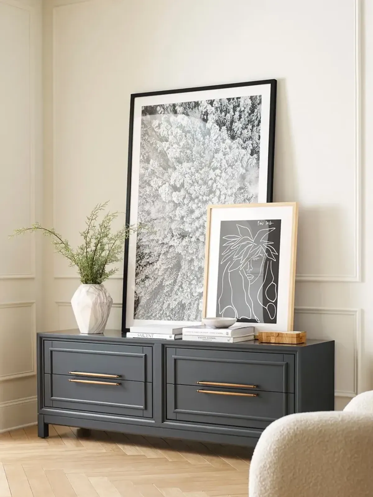 Alexander Blue 72" TV Stand