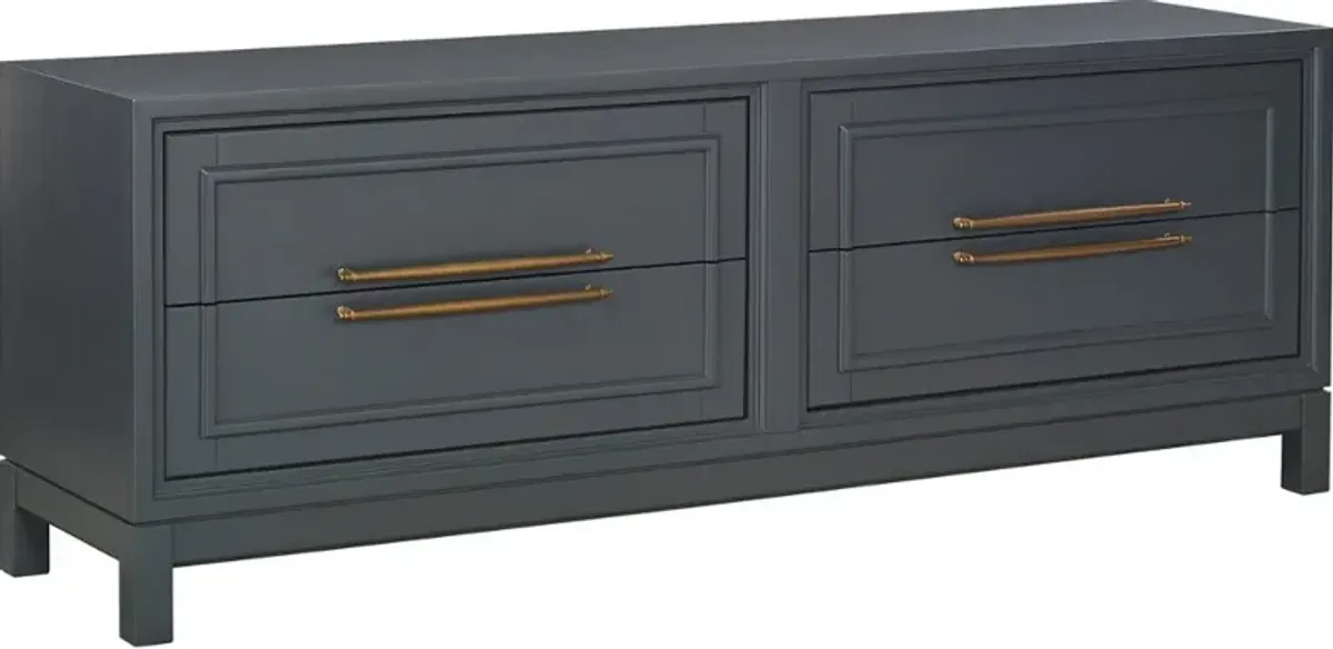 Alexander Blue 72" TV Stand