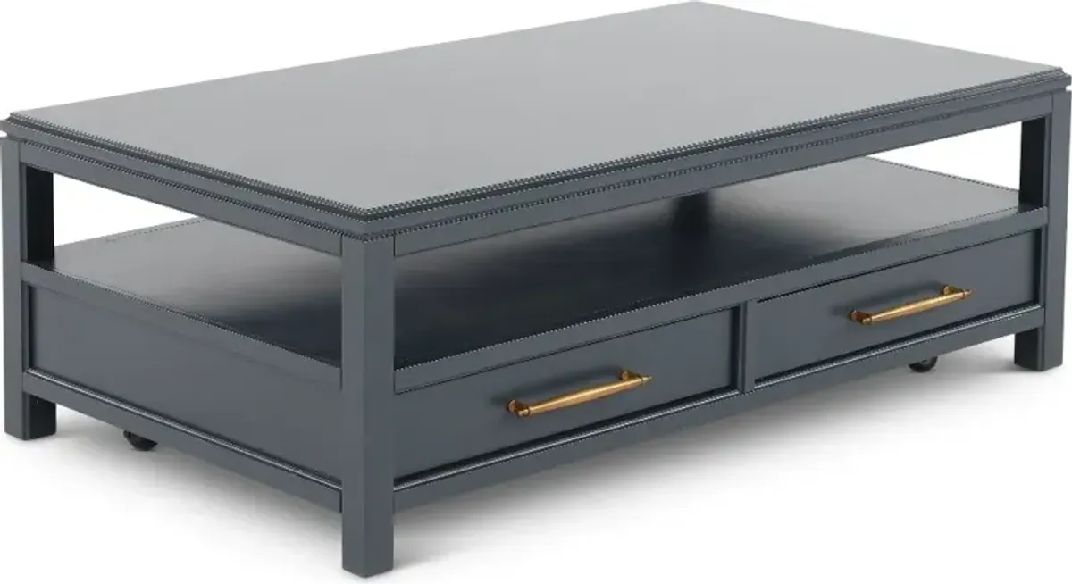 Alexander Midnight Blue Coffee Table