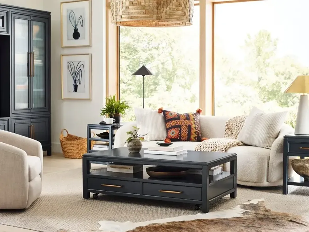 Alexander Midnight Blue Coffee Table