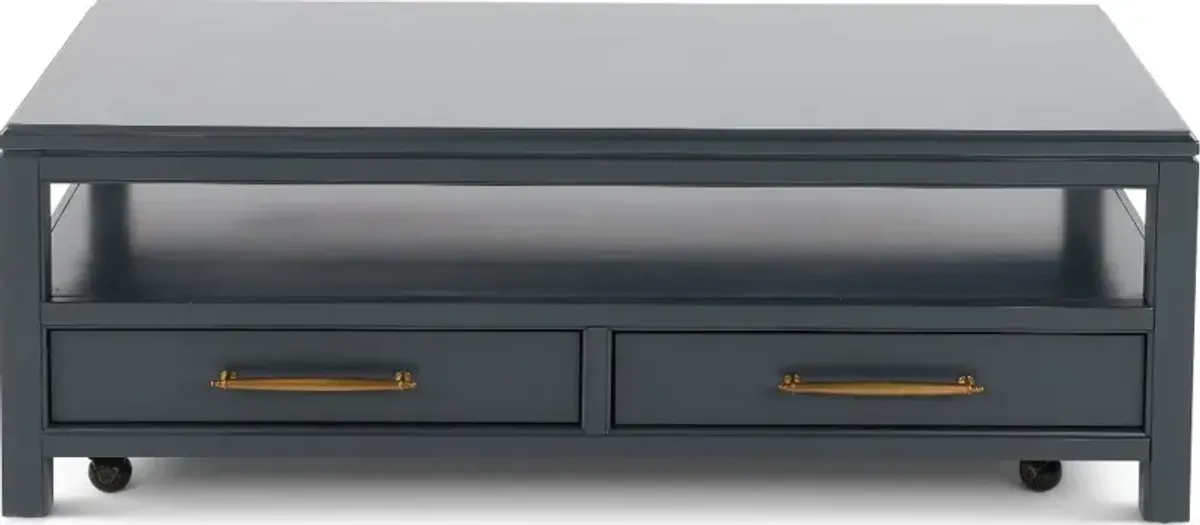 Alexander Midnight Blue Coffee Table