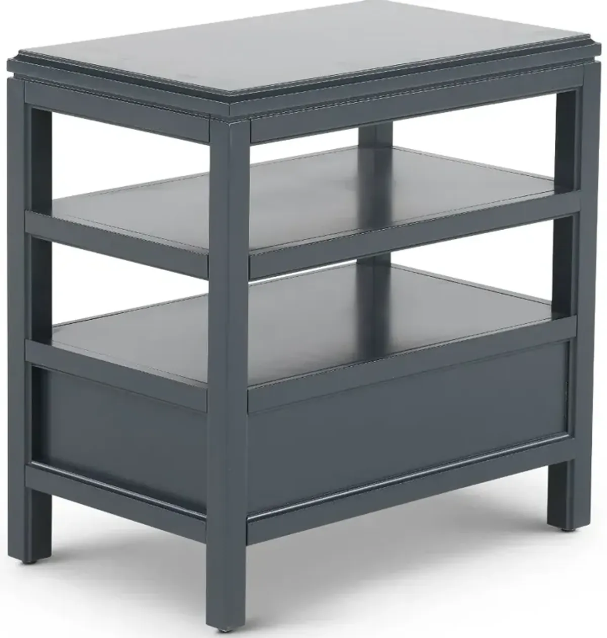 Alexander Blue Chairside Table