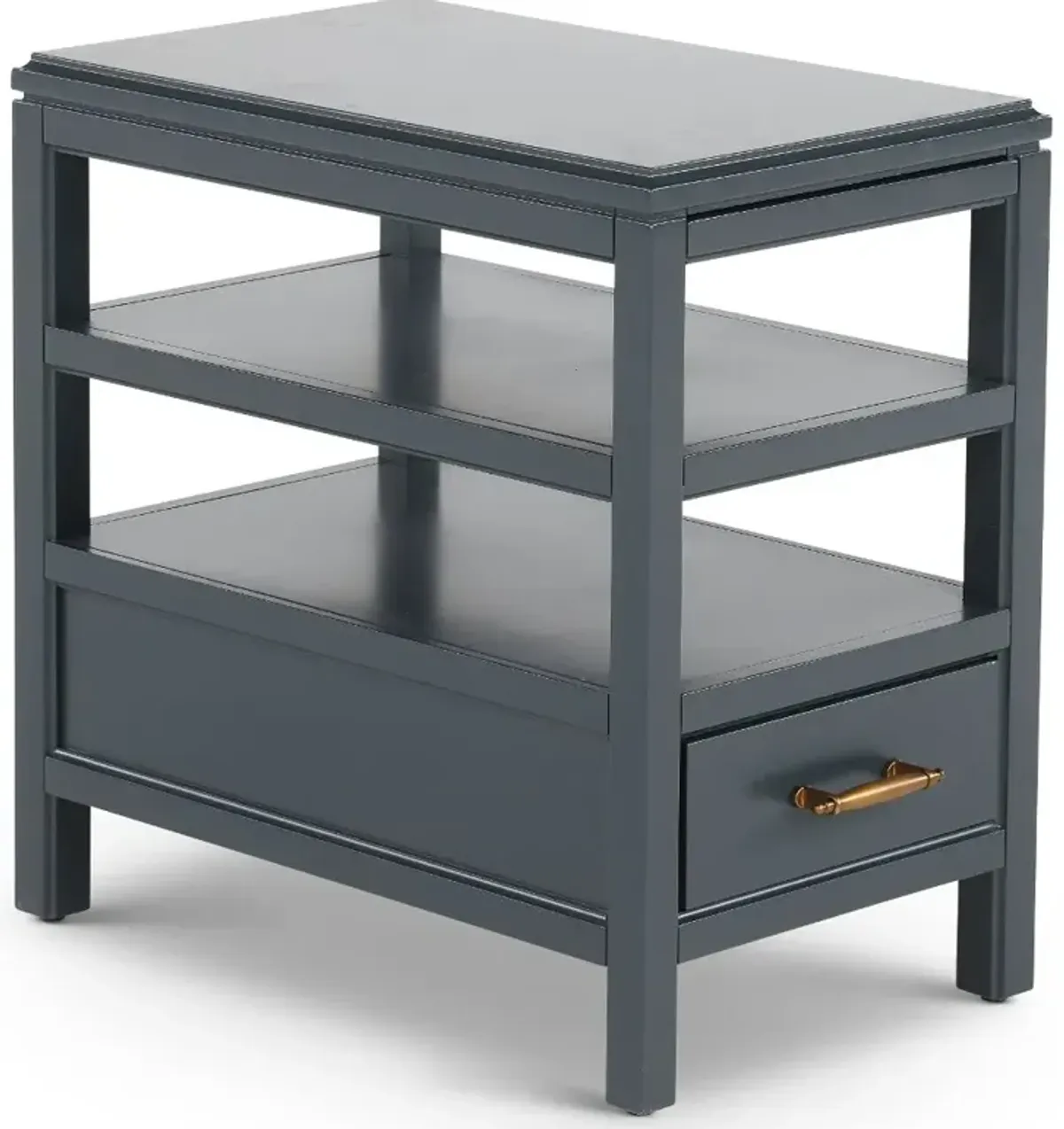 Alexander Midnight Blue Chairside Table