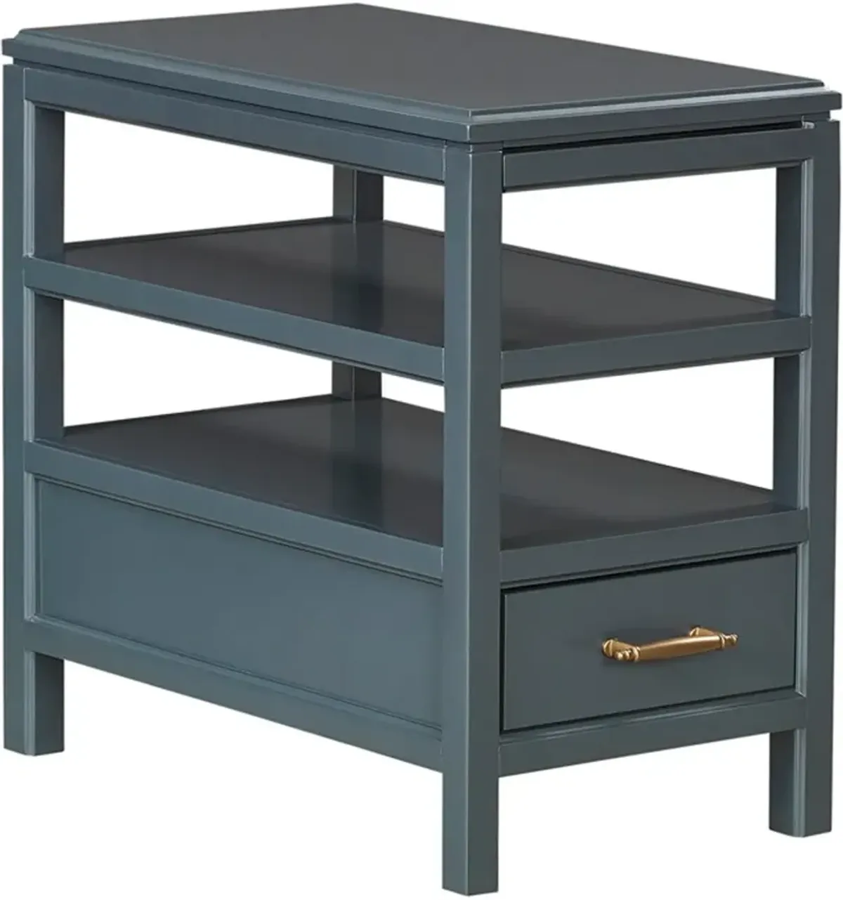 Alexander Blue Chairside Table