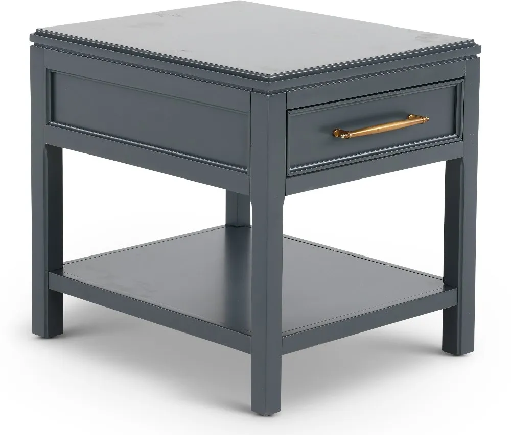 Alexander Midnight Blue End Table