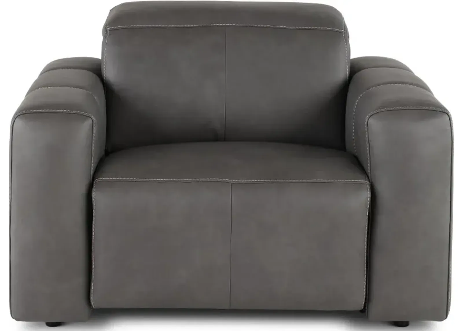 Airy Gunmetal Power Recliner