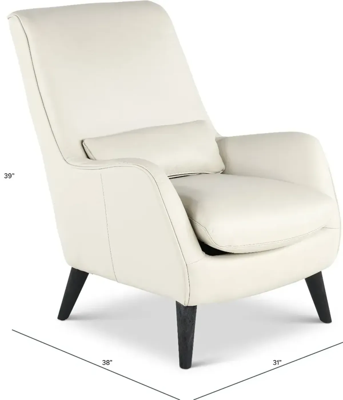 Jenni Beige Accent Chair